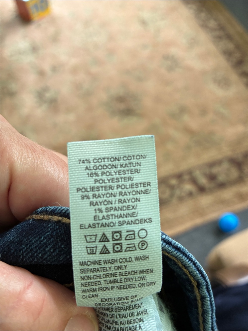 Lucky Brand Women’s Sweet Crop Indigo Straight Jeans 12/31 - Picture 8 of 8